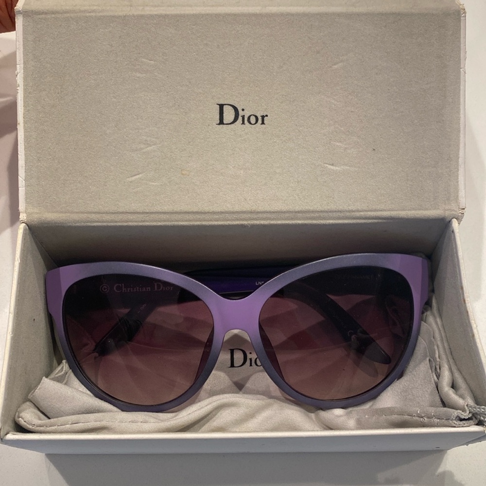 Dior Purple Sunglasses
